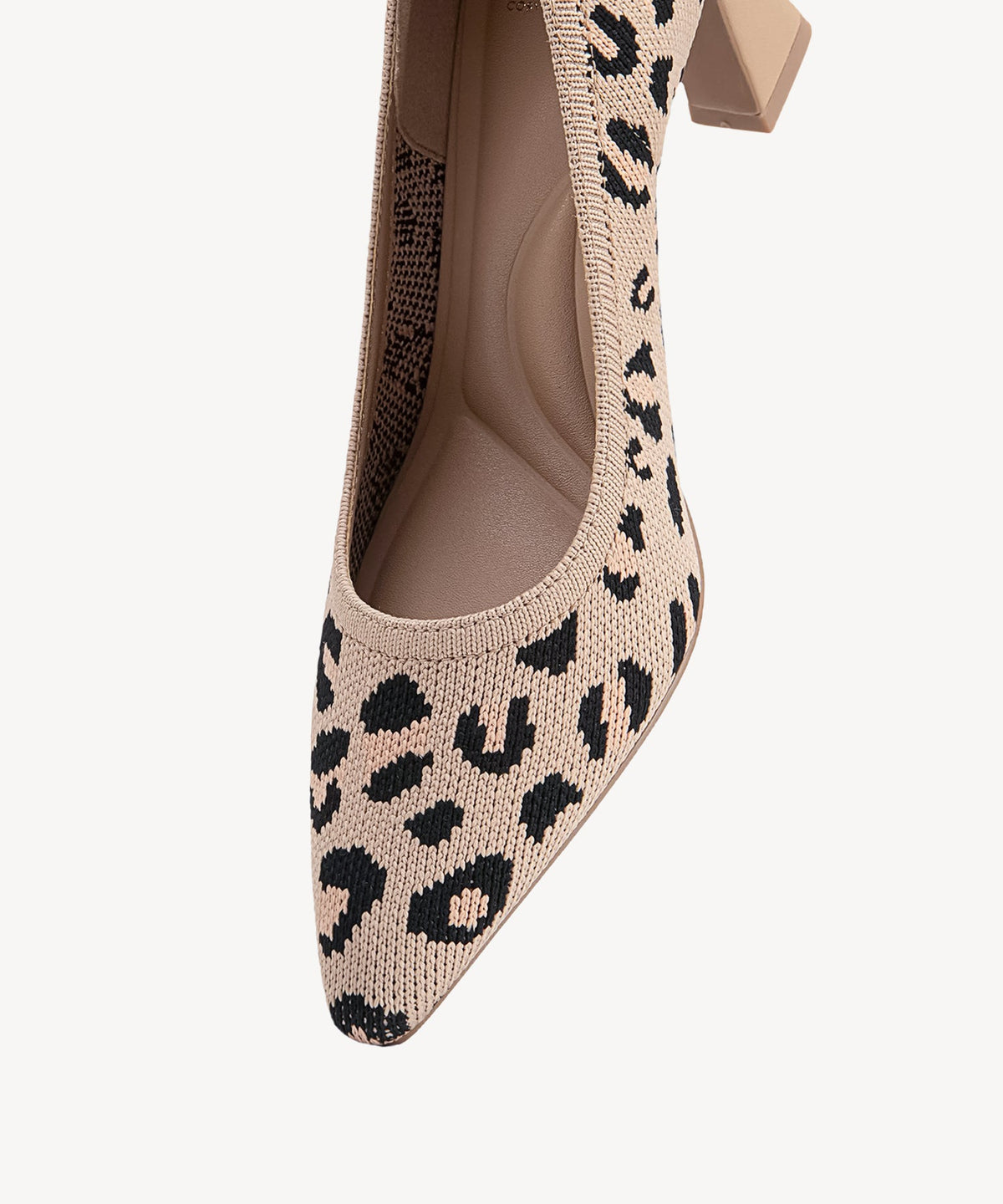 SerenTouch Pointed Toe Heeled Pump