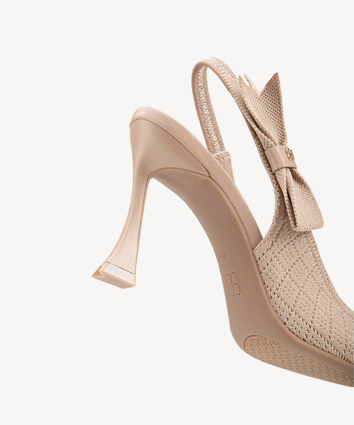 EverLush Bowknot Pointed Toe Heeled Slingback