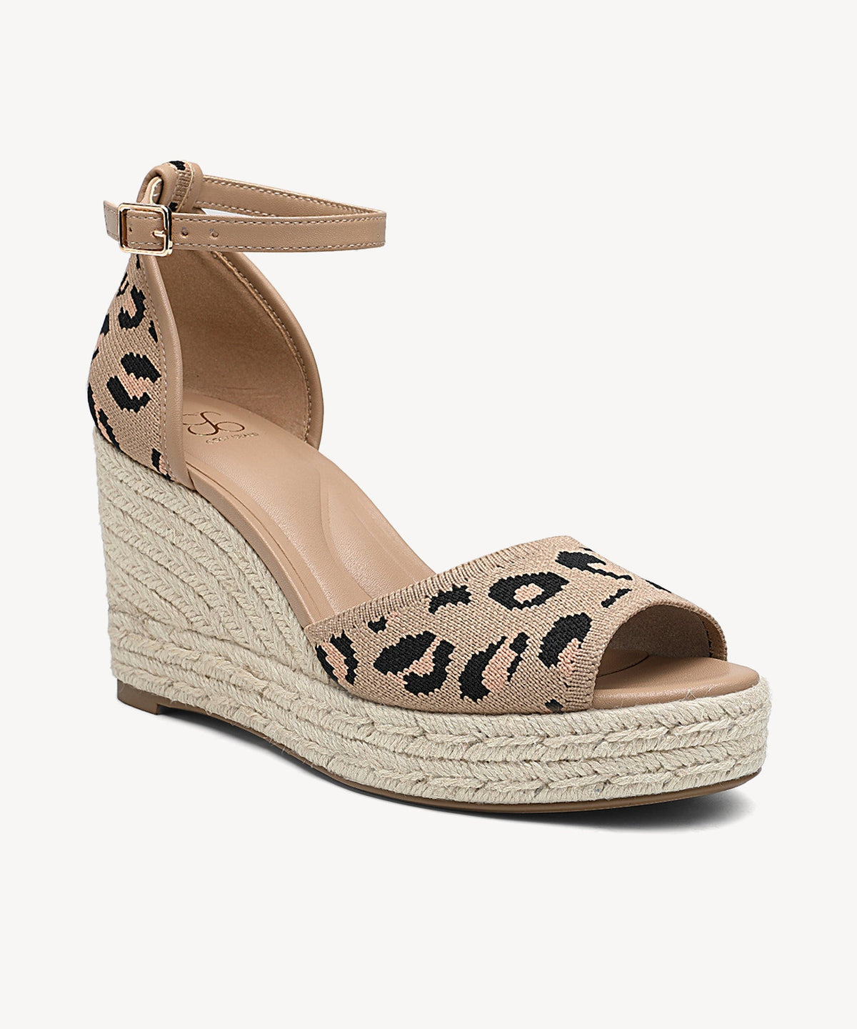 Commute Espadrilles Round Toe Wedge Sandal