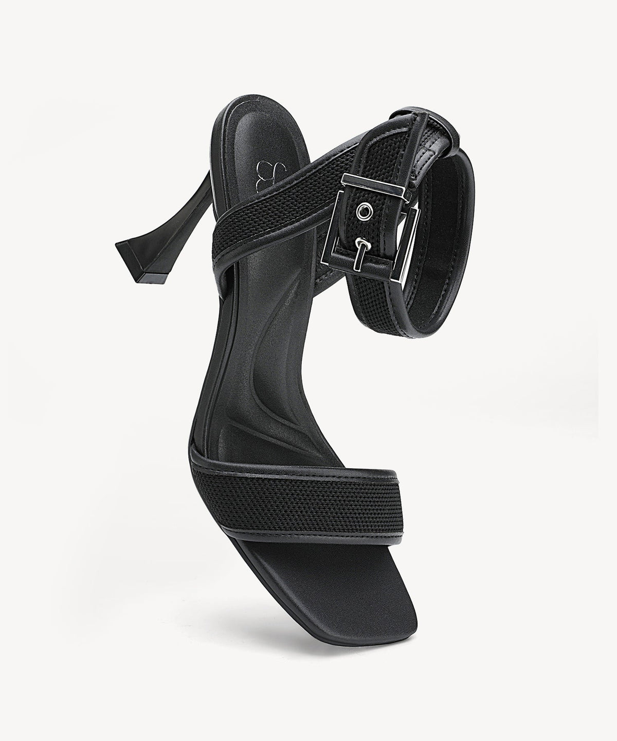 ComfyStrap Ankle Heeled Sandal