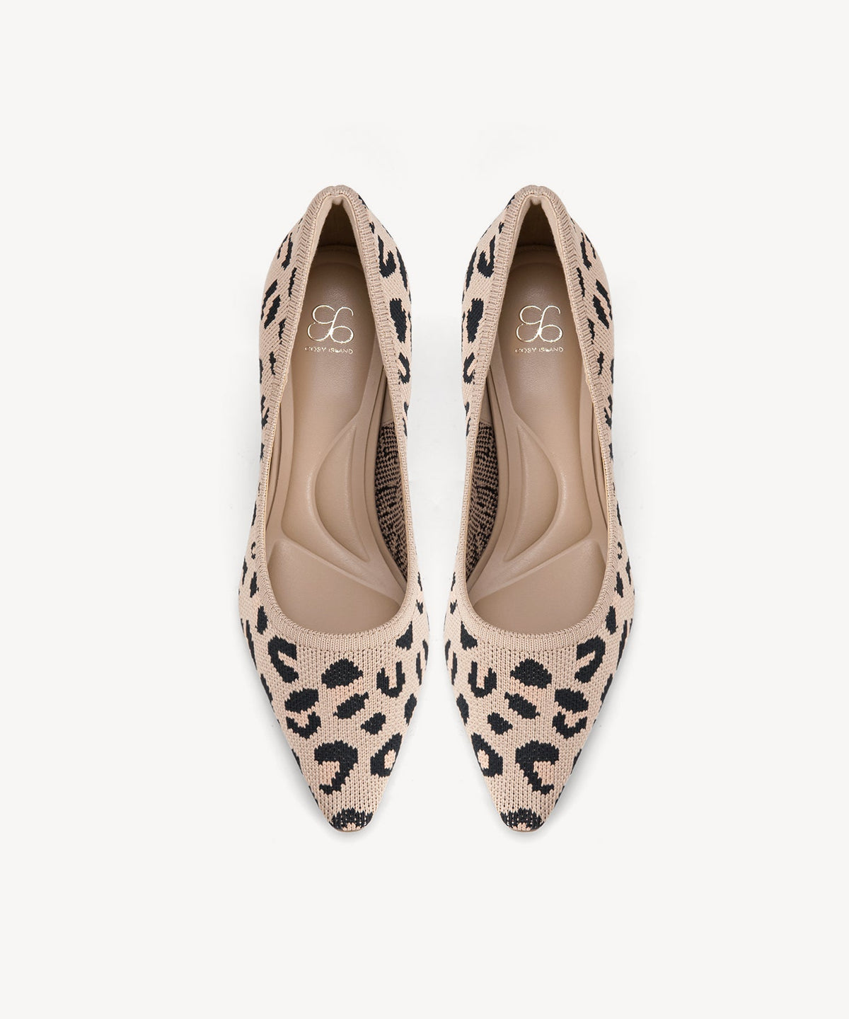 SerenTouch Pointed Toe Heeled Pump