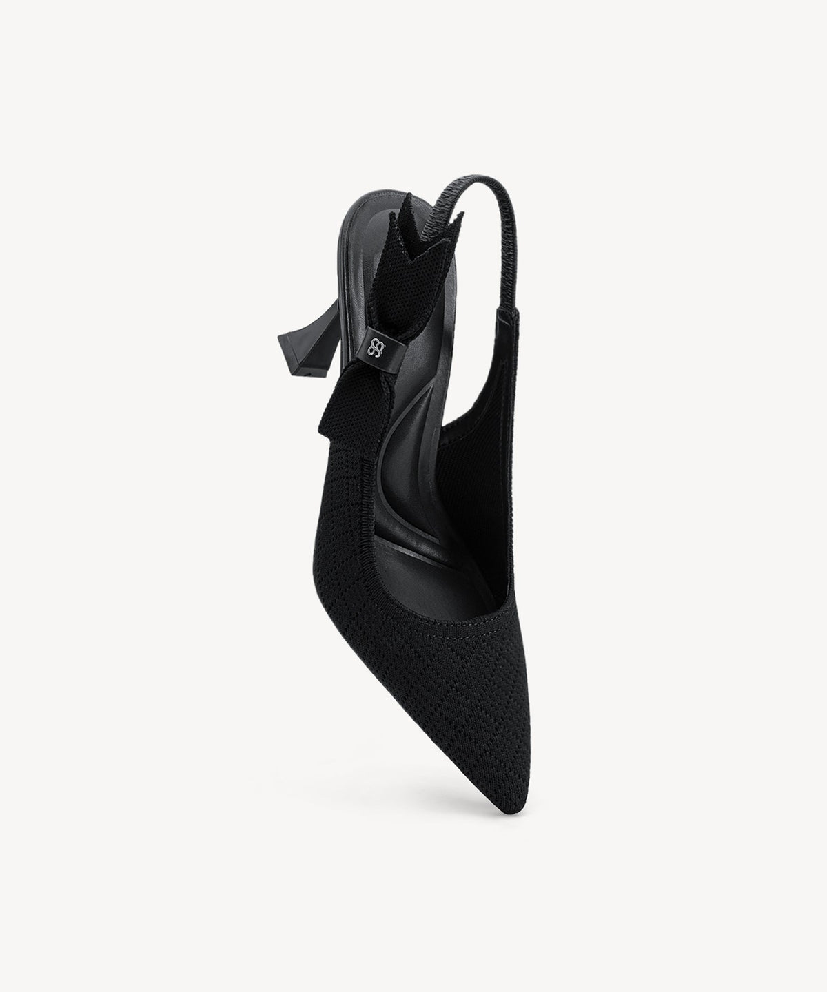 EverLush Bowknot Pointed Toe Heeled Slingback