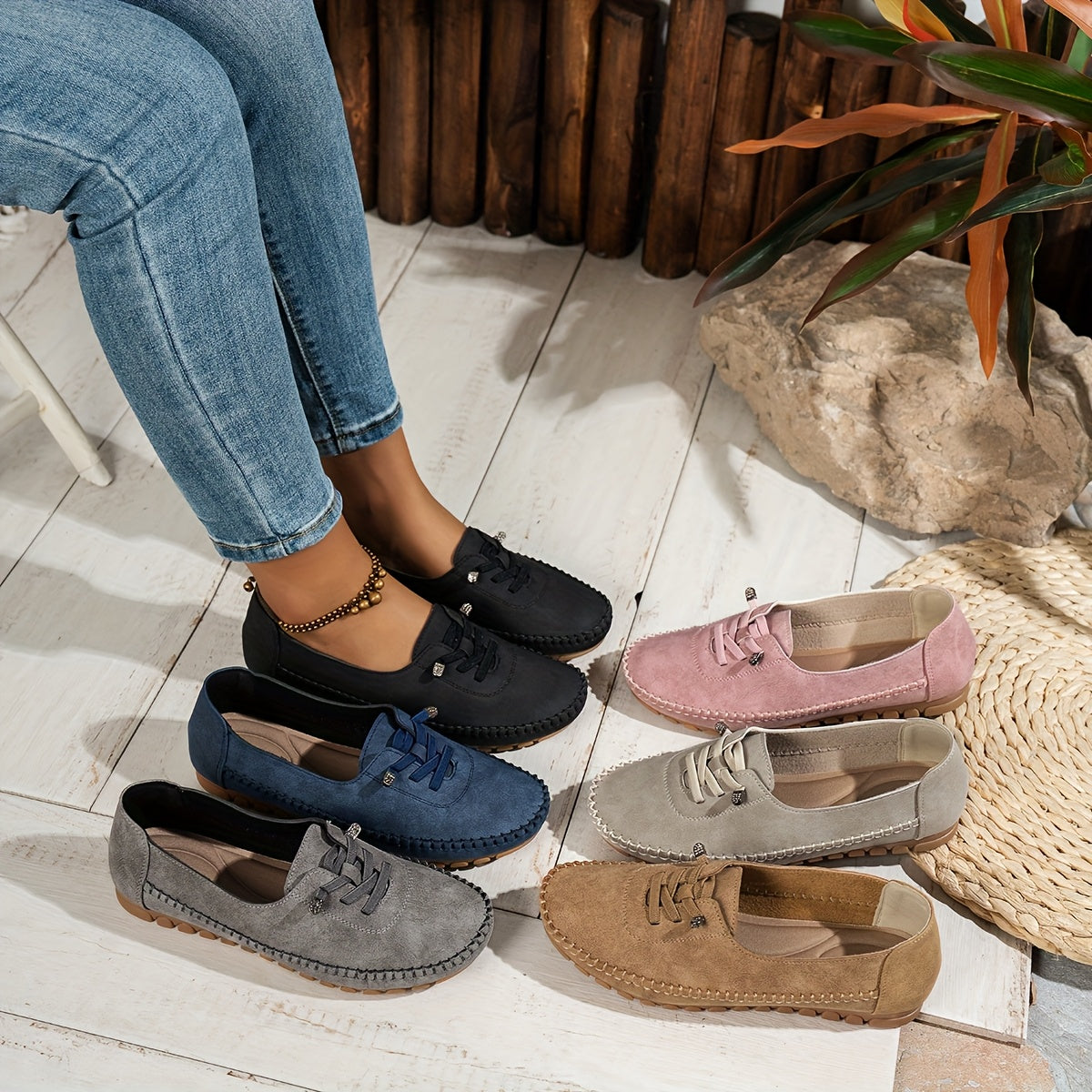 Francesca | Mocasines Confort para Pies Sensibles