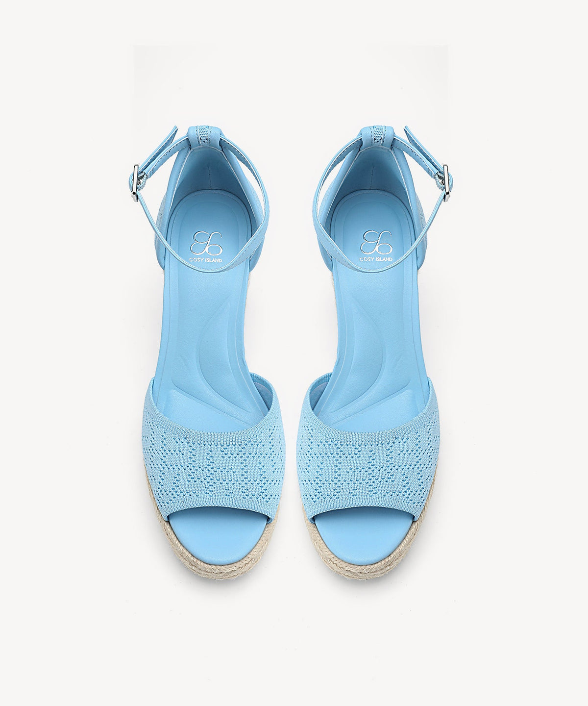 Commute Espadrilles Round Toe Wedge Sandal