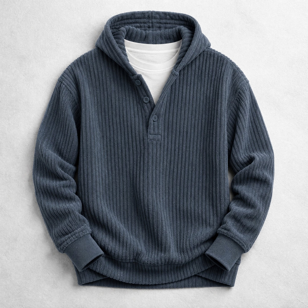 Sudadera con capucha de pana Carlton