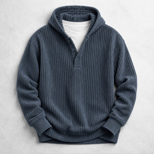 Sudadera con capucha de pana Carlton