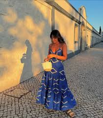 VESTIDO ANISSA  AZUL
