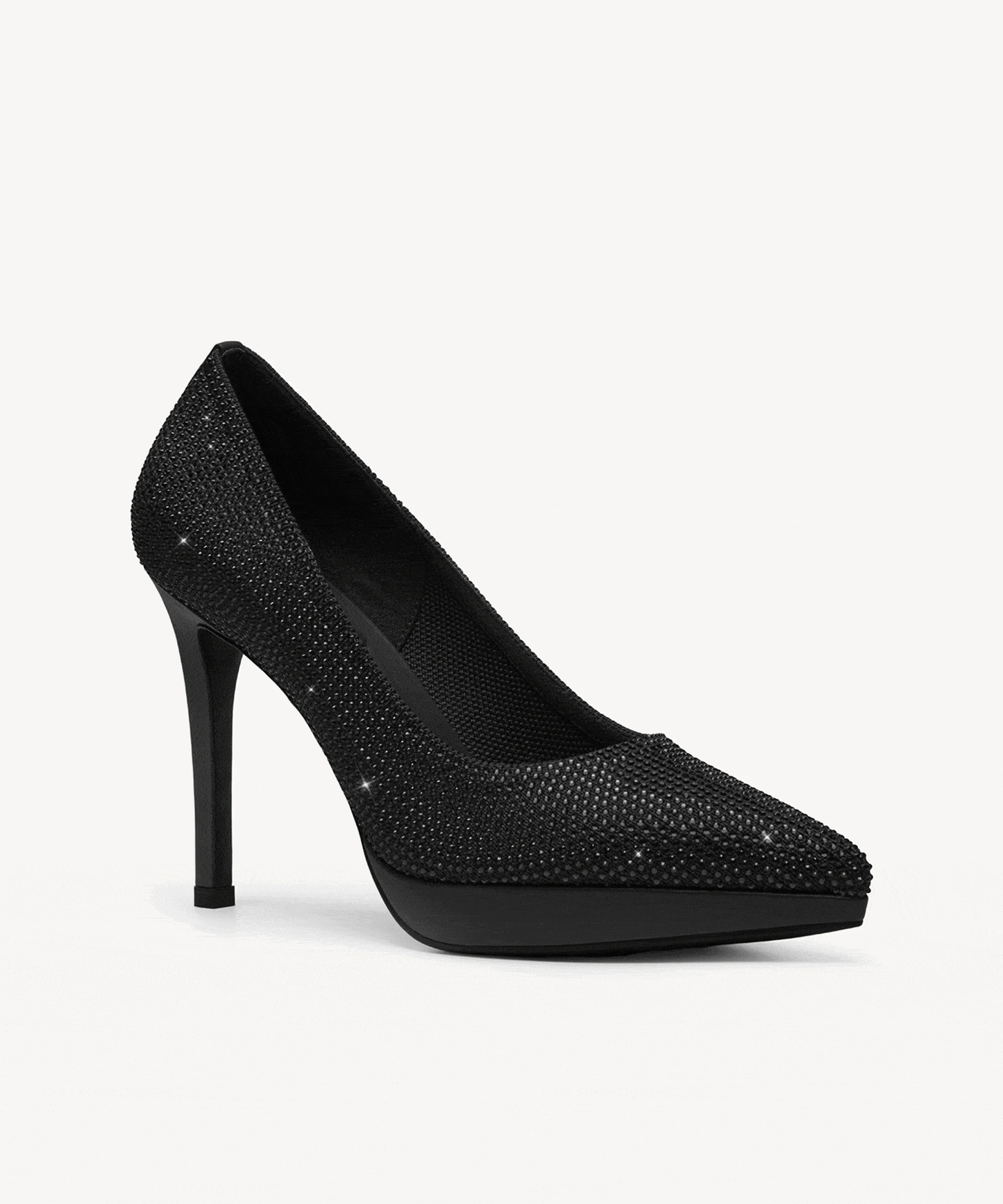 StyleFlex Pointed Toe Heeled Platform Pump
