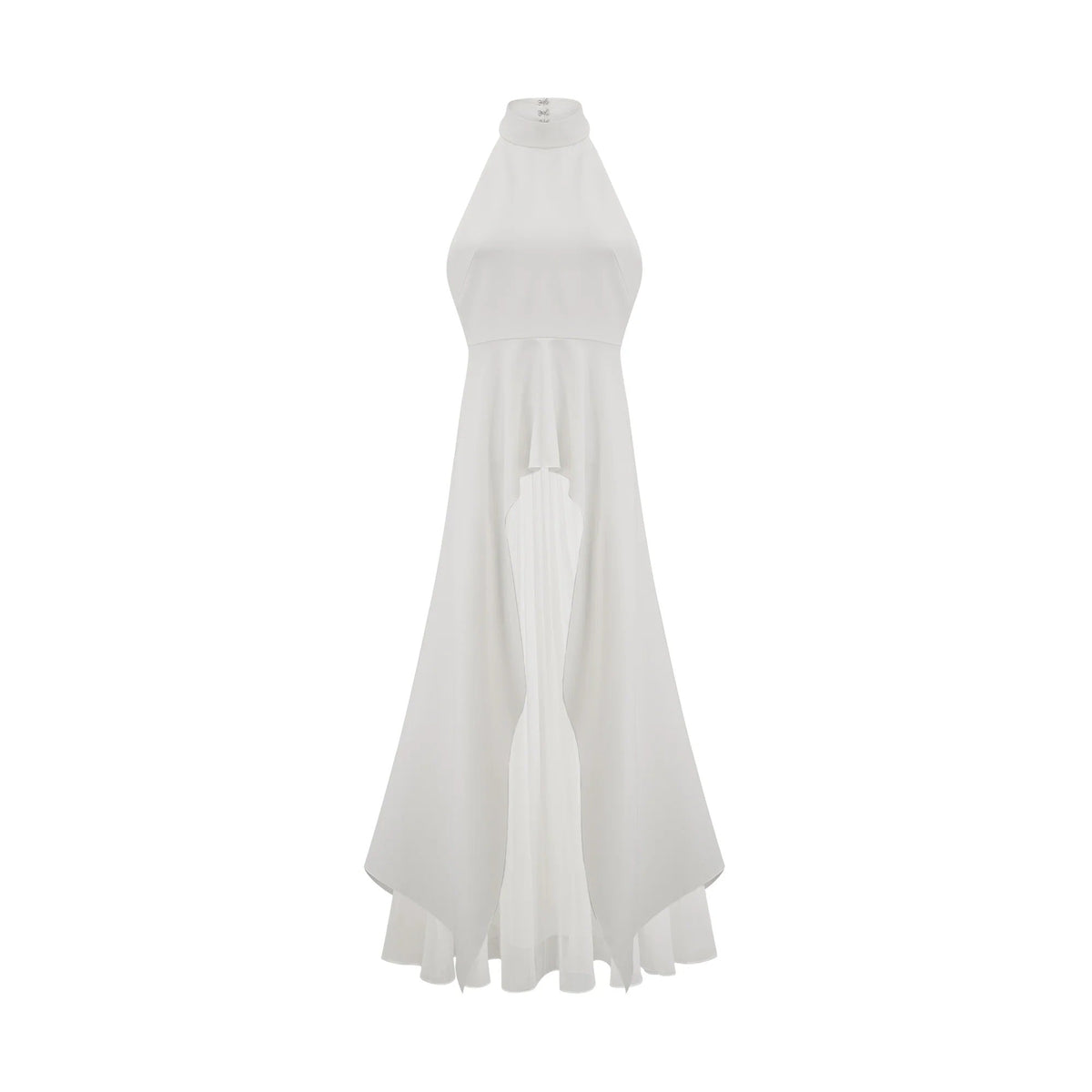 Ágata Vestido Largo Con Cuello Halter