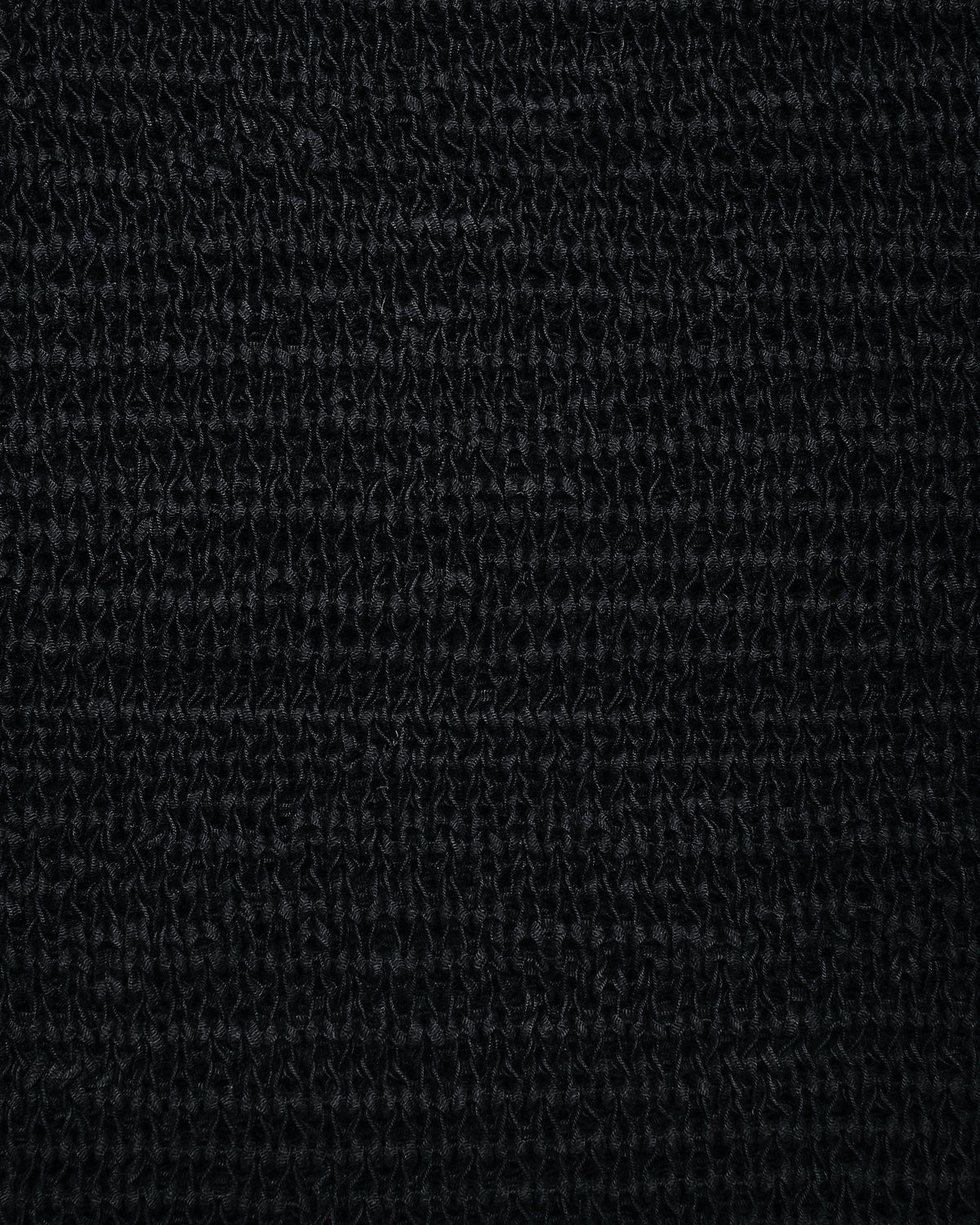The Black Knitted Vest Top