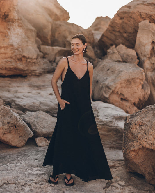 The Black Maxi Dress