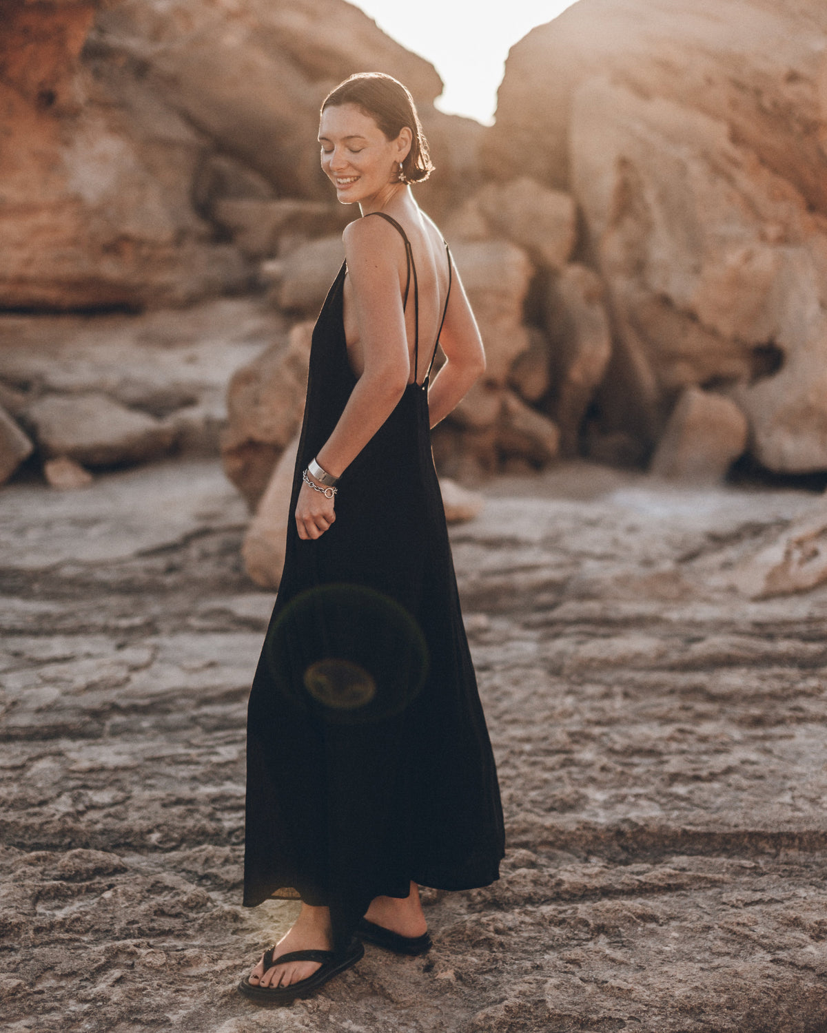 The Black Maxi Dress