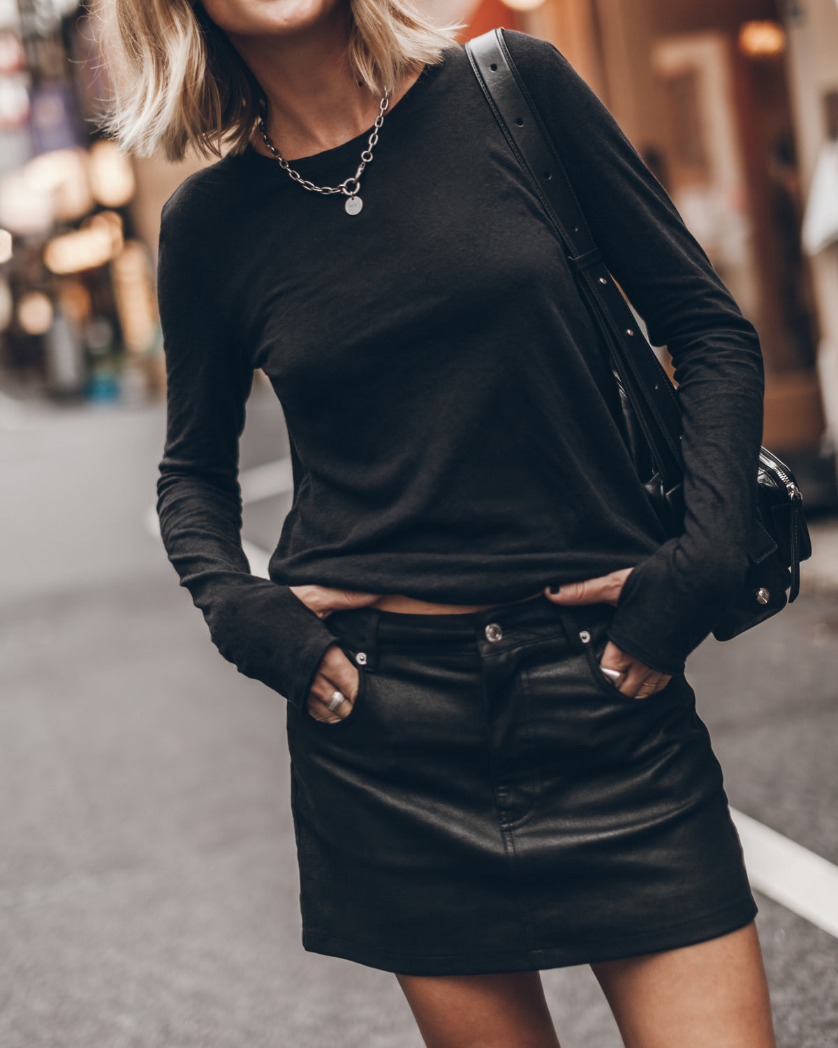 The Leather Skirt