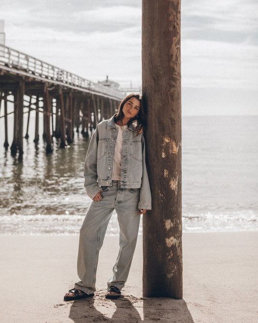 The Blue Loose Jeans