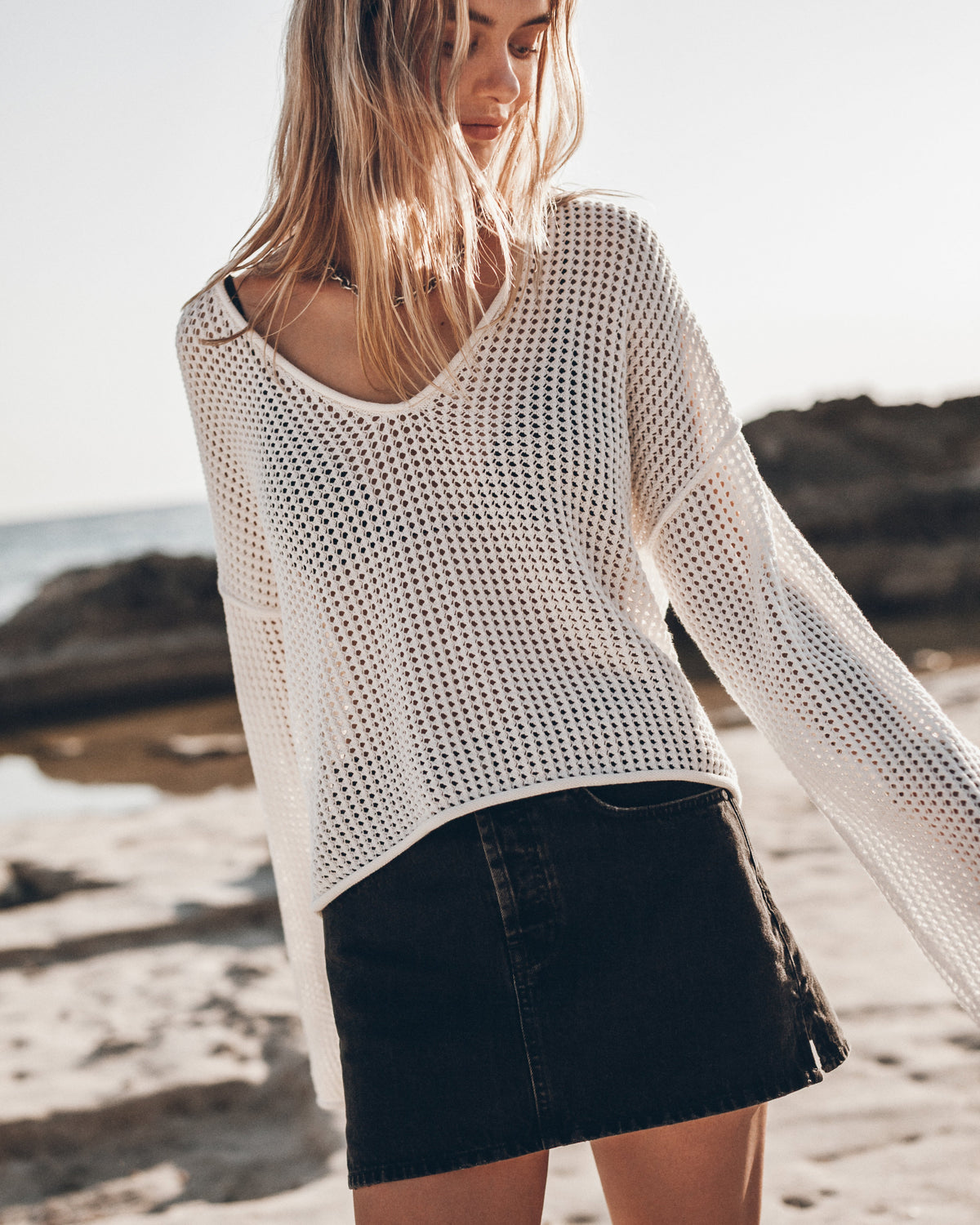 The Crochet Knit Sweater