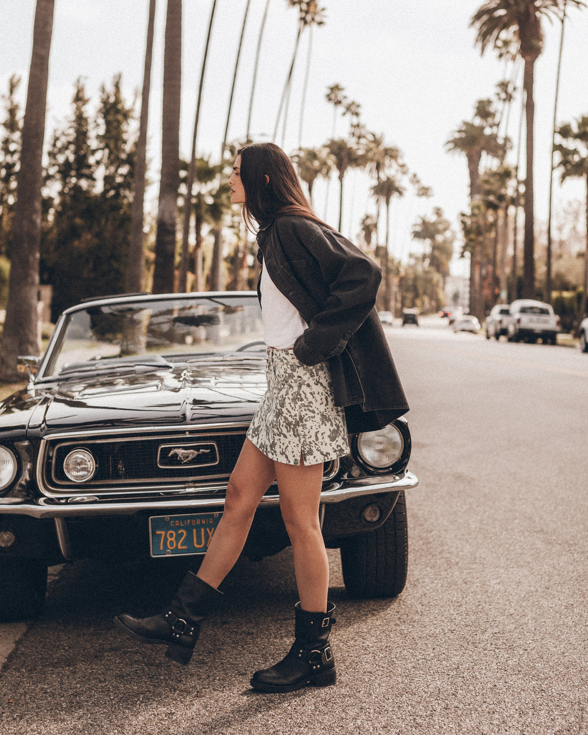 The Black Denim Overshirt