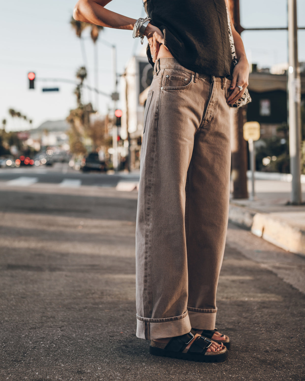 The Chestnut Baggy Jeans