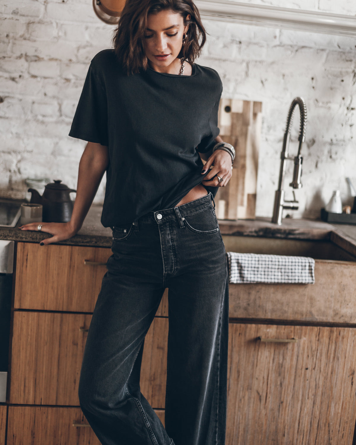 The Dark Dry Cotton Vintage T-Shirt