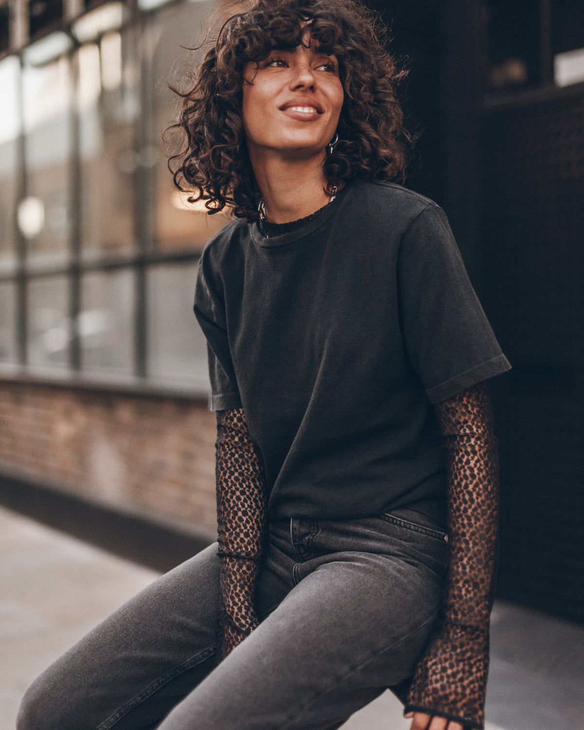 The Dark Dry Cotton Vintage T-Shirt