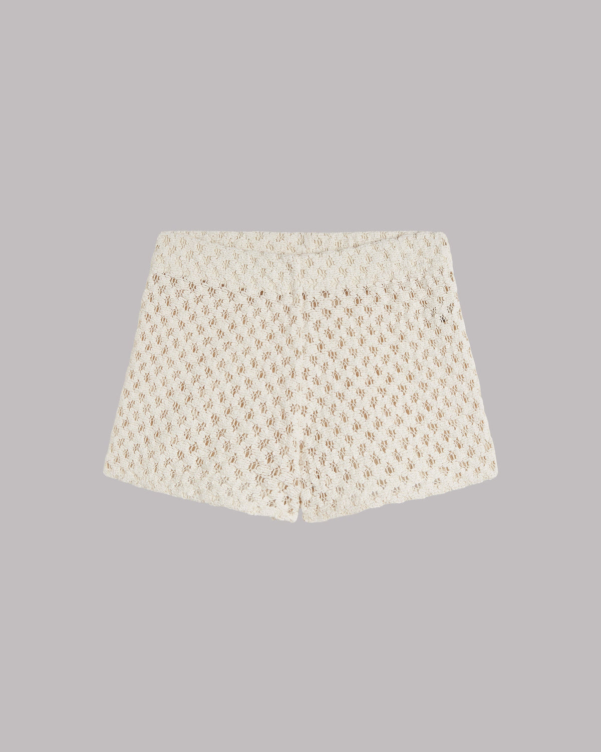 The Ecru Crochet Shorts