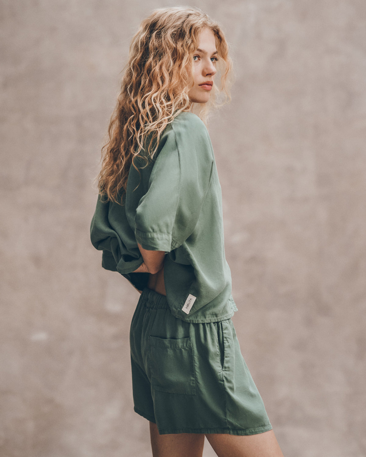 The Green Co-Ord Shirt