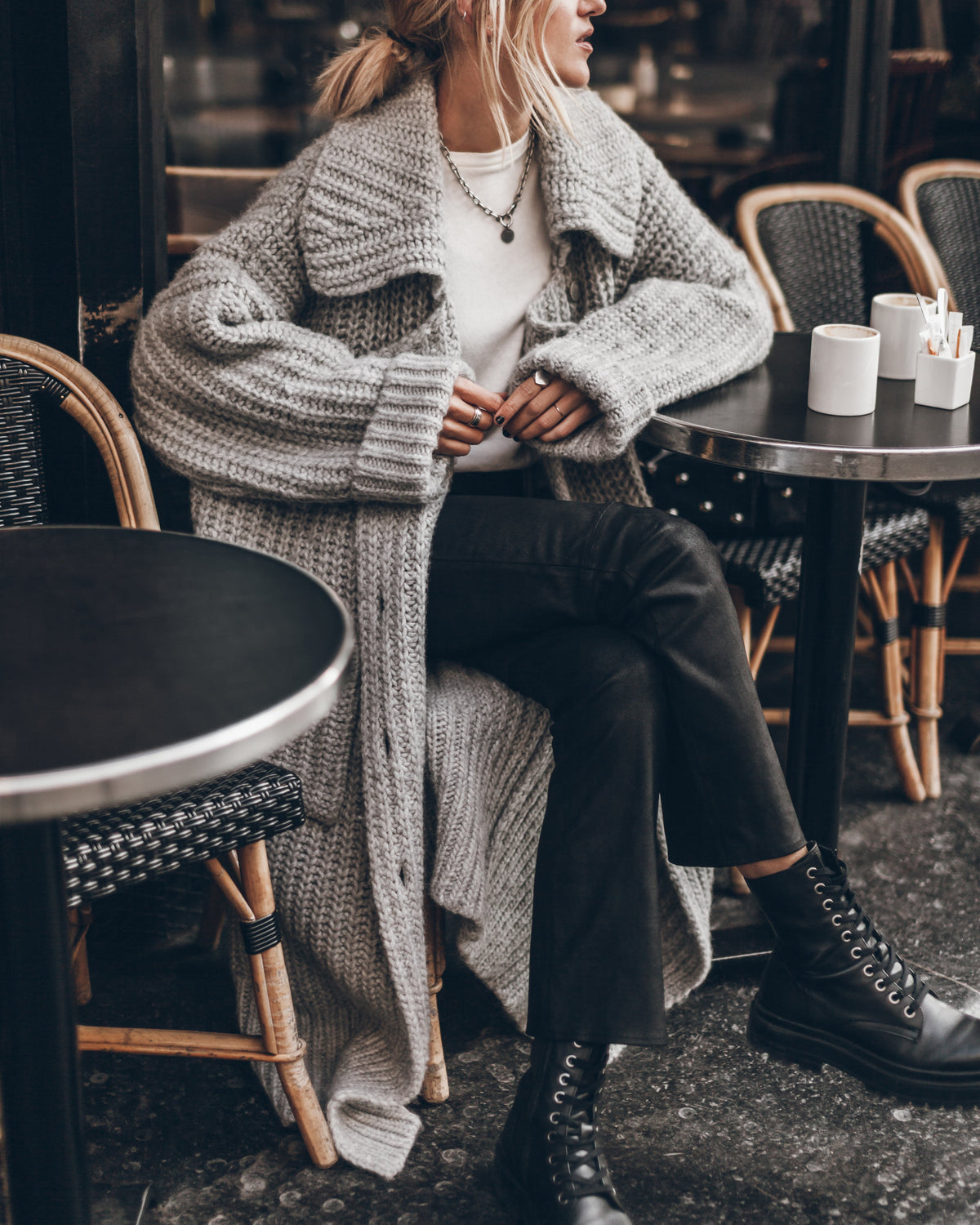 The Light Long Knitted Cardigan