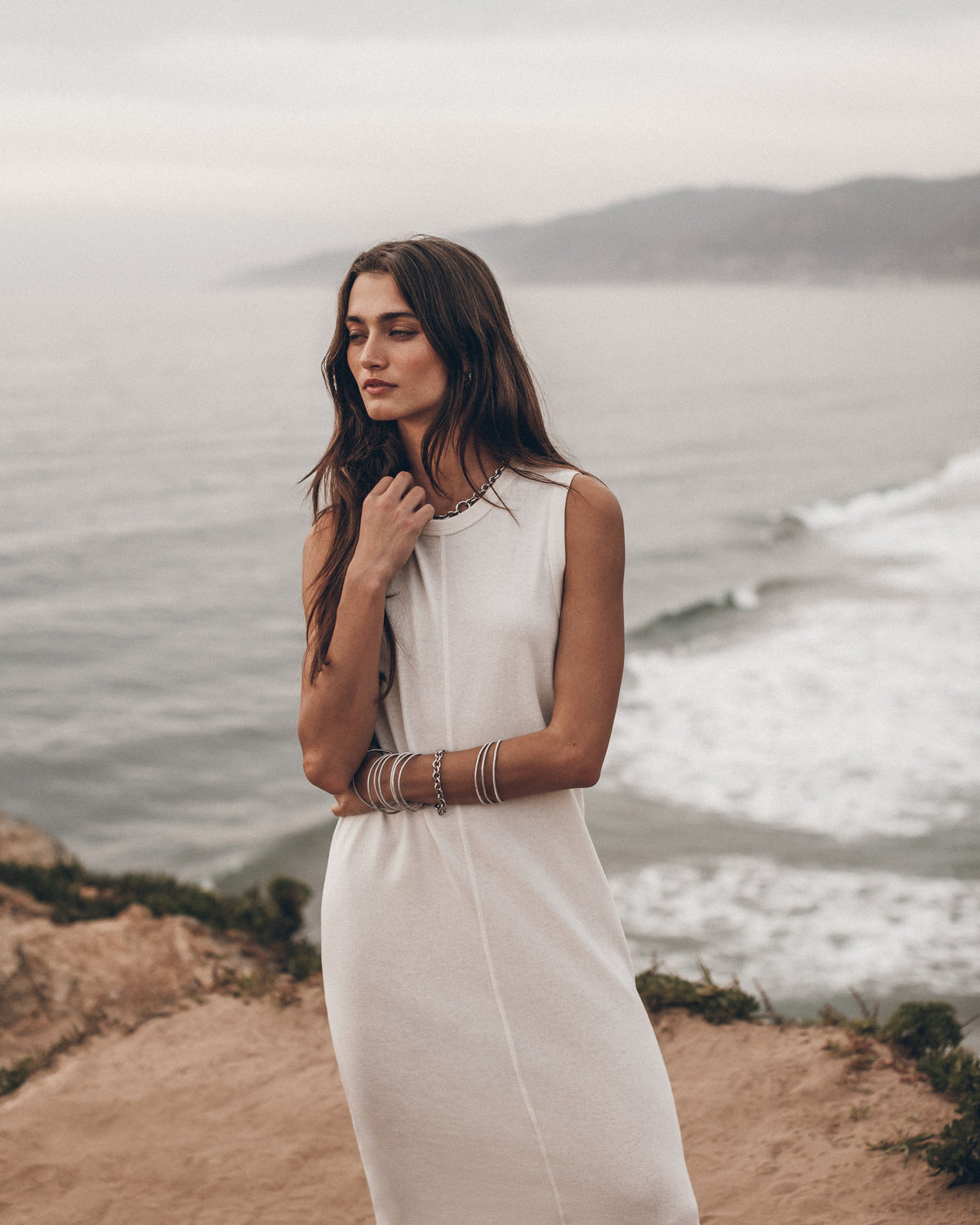 The Light Long Tank Dress