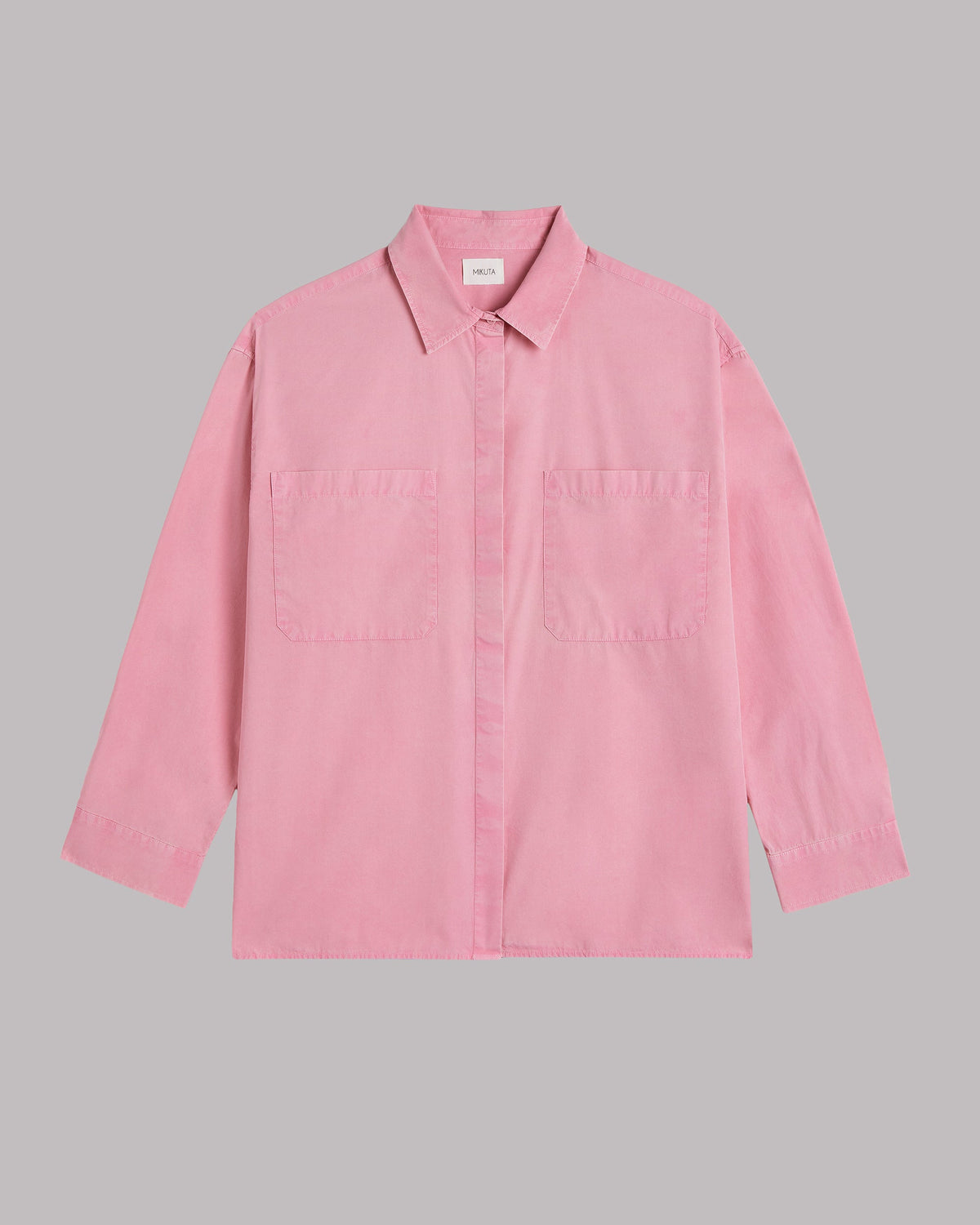 The Pink Cotton Oversized Shirt