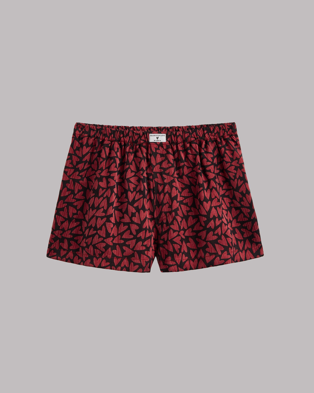 The Red Hearts Crinkle Boxer Shorts