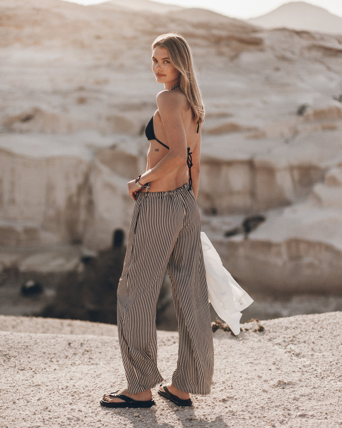 The Striped Breezy Pants