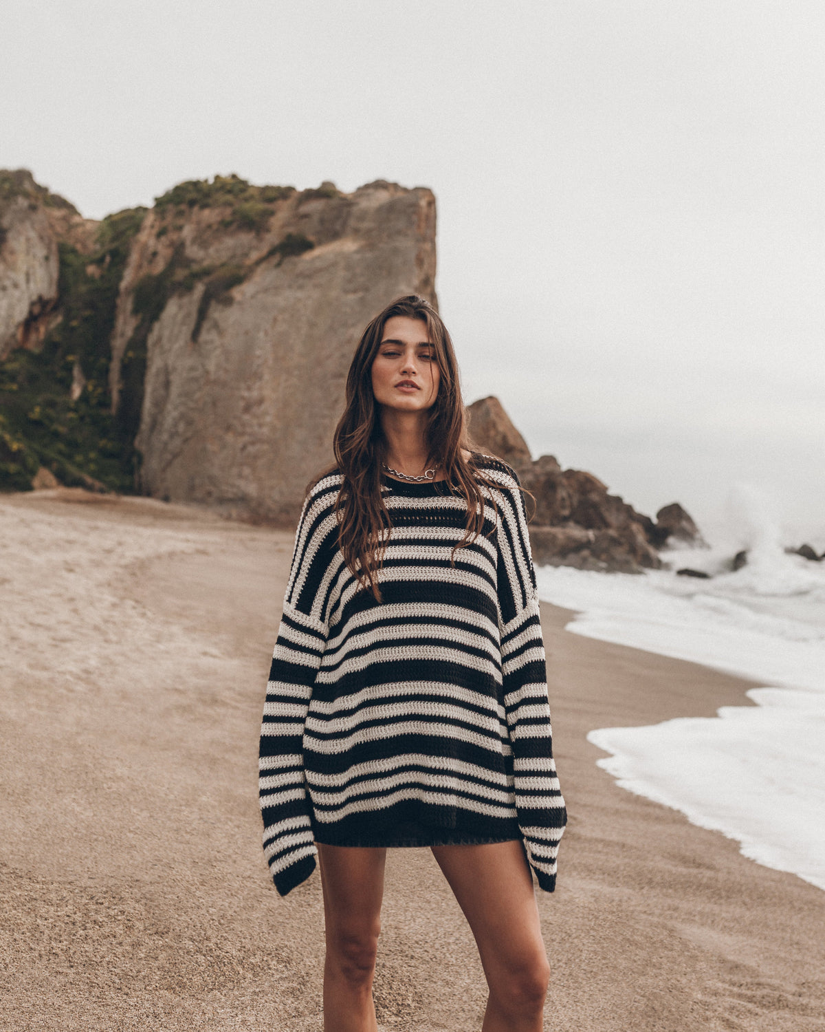 The Striped Knitted Sweater