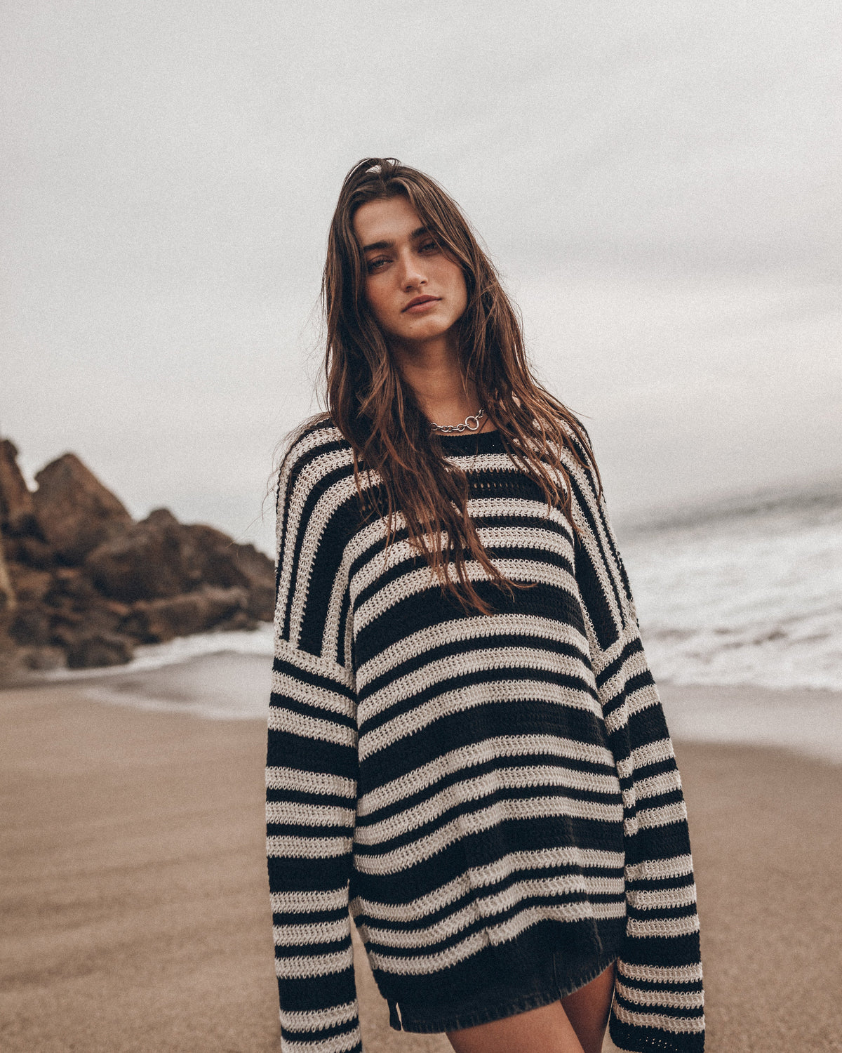 The Striped Knitted Sweater