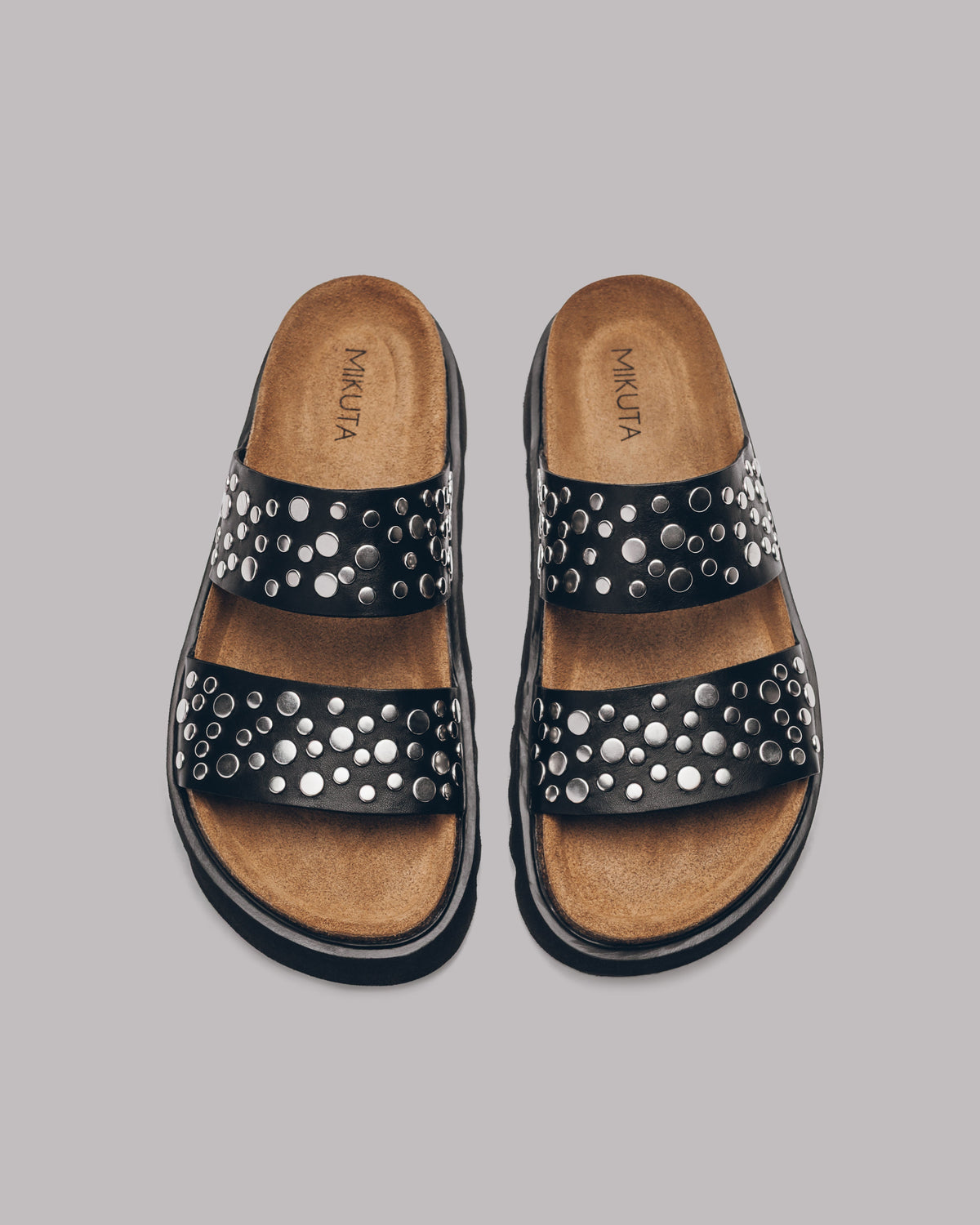 The Studded Strappy Sandals