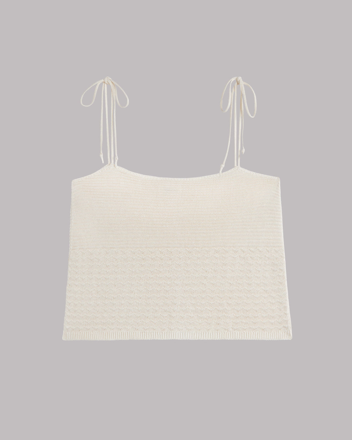 The White Crochet Camisole