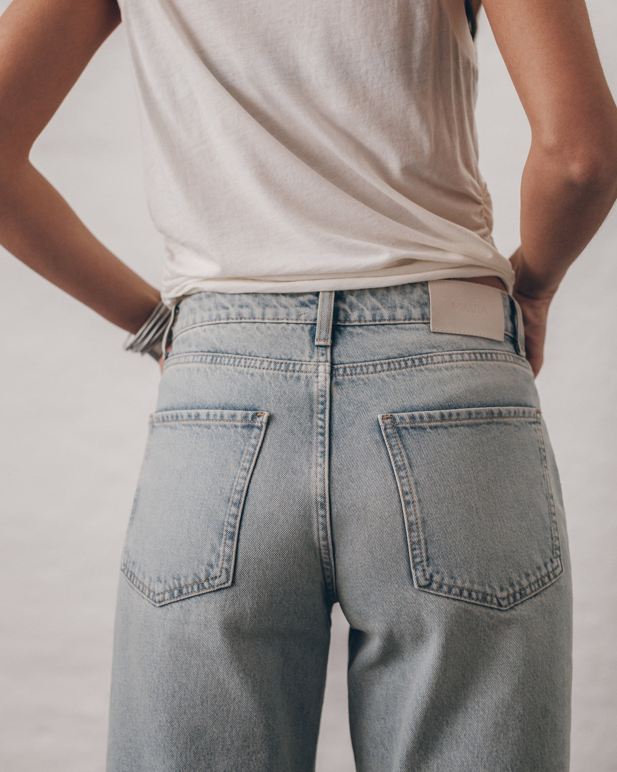 The Blue Loose Jeans