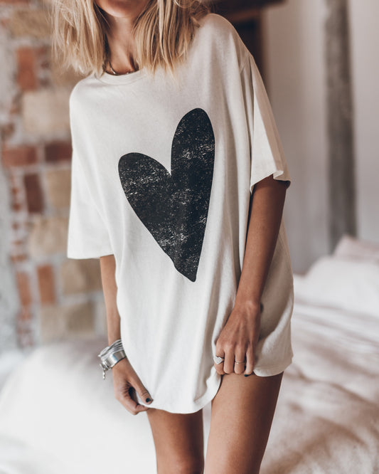 The White Heart Unisex T-Shirt
