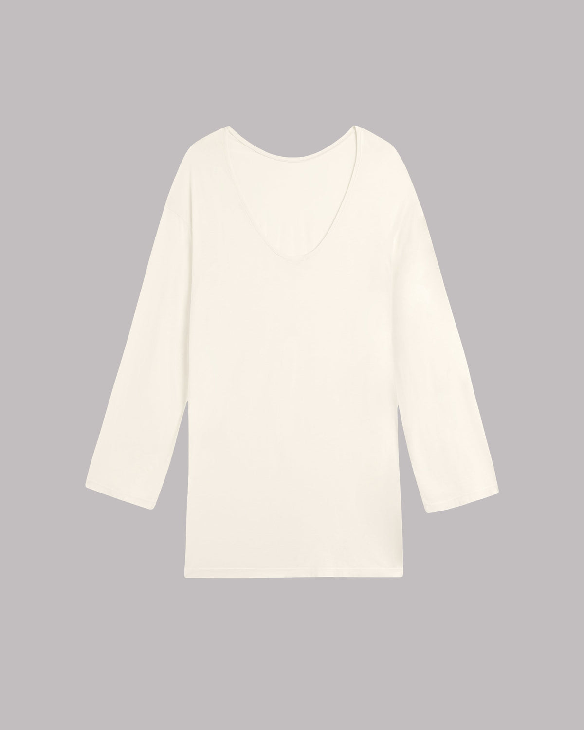 The White Low Back Short Longsleeve Dress
