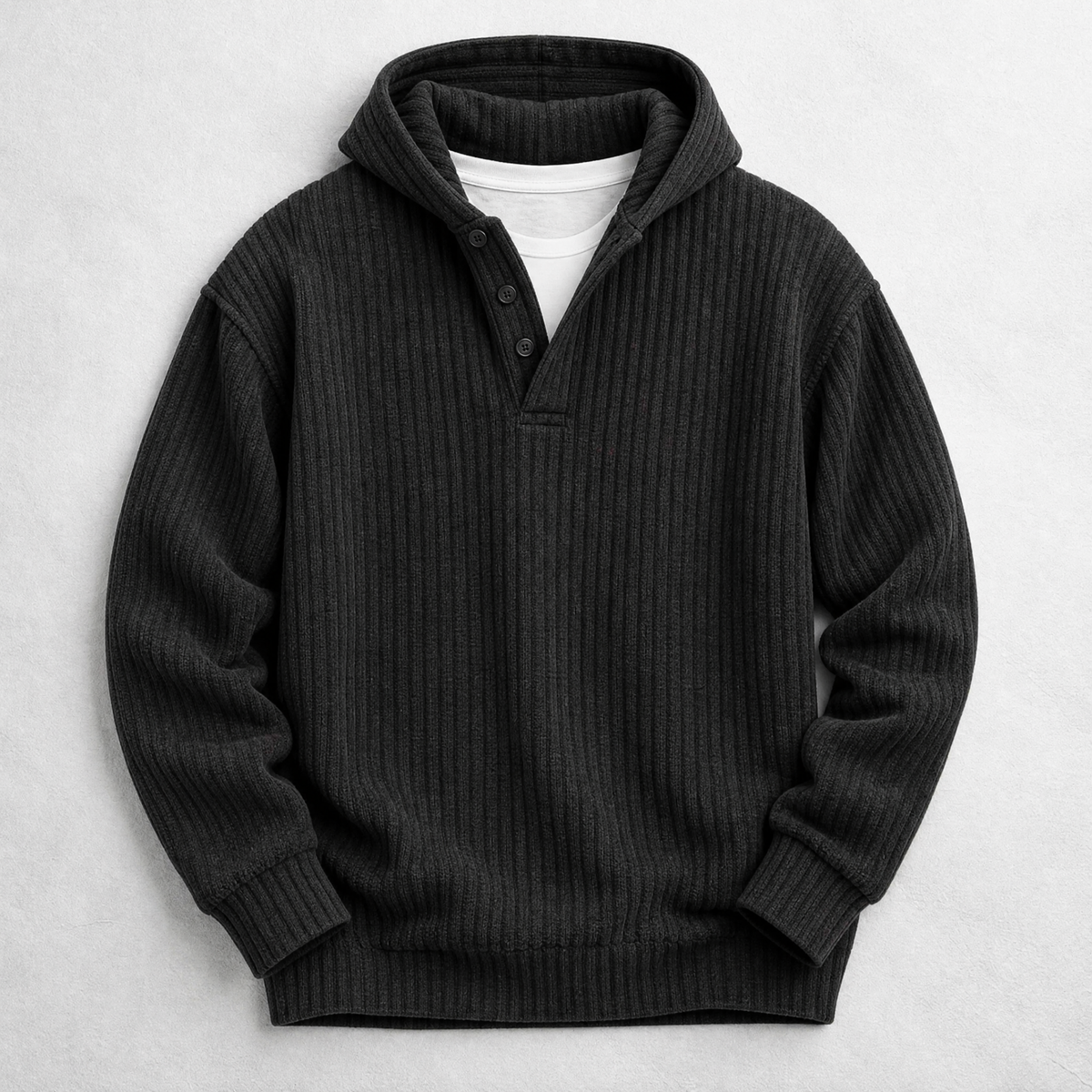 Sudadera con capucha de pana Carlton