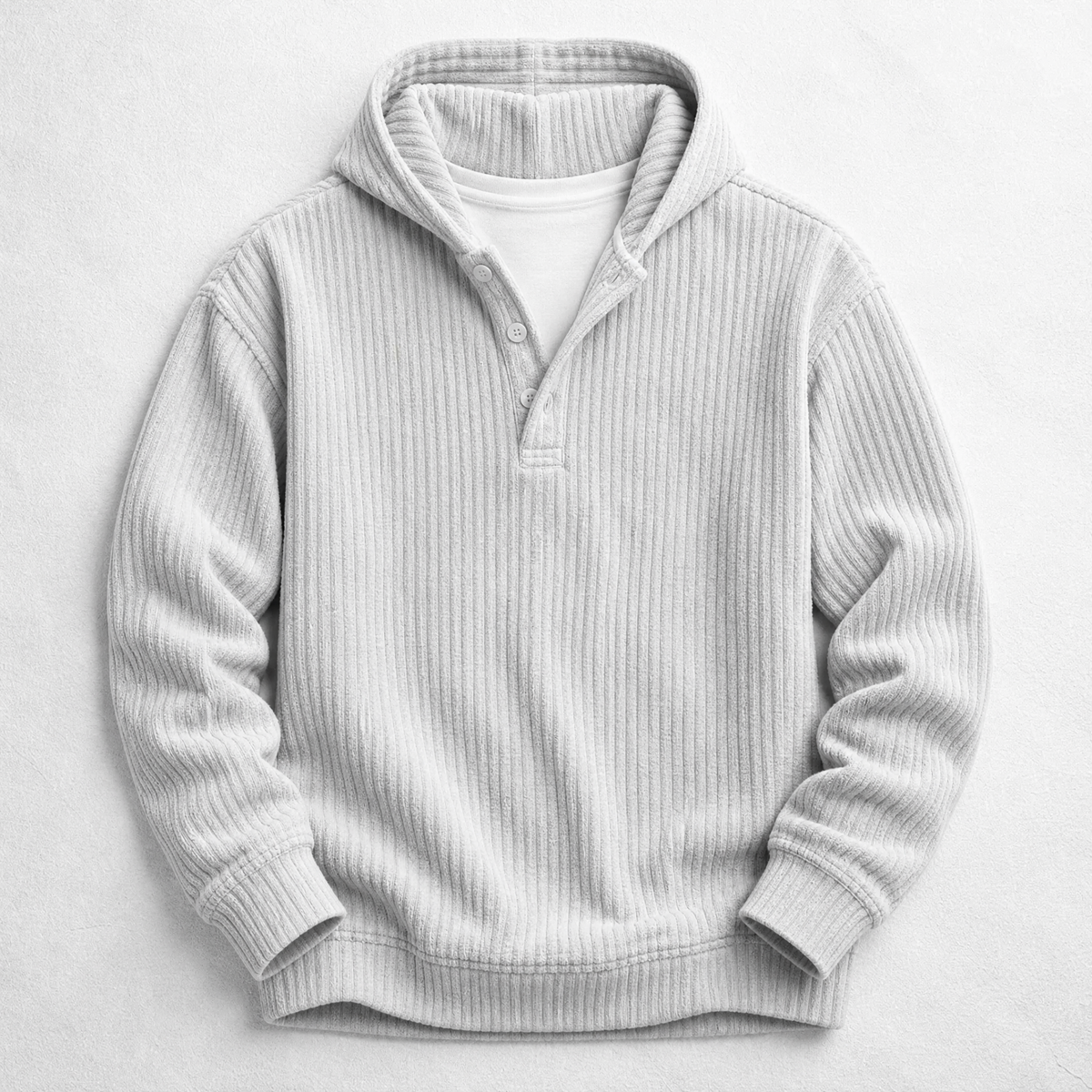 Sudadera con capucha de pana Carlton