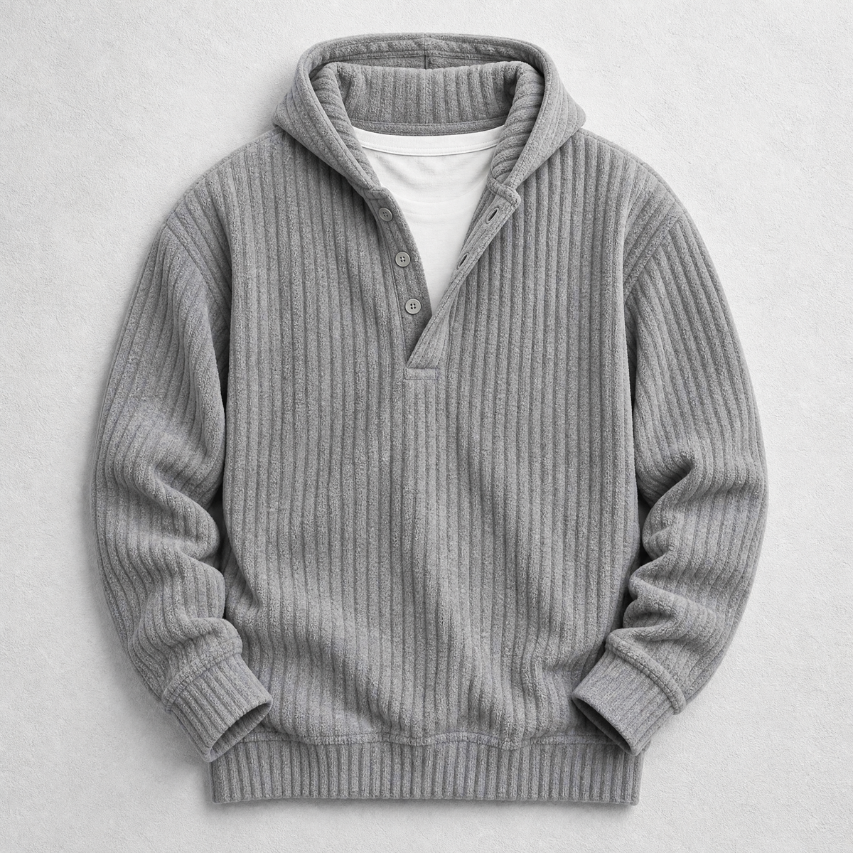 Sudadera con capucha de pana Carlton