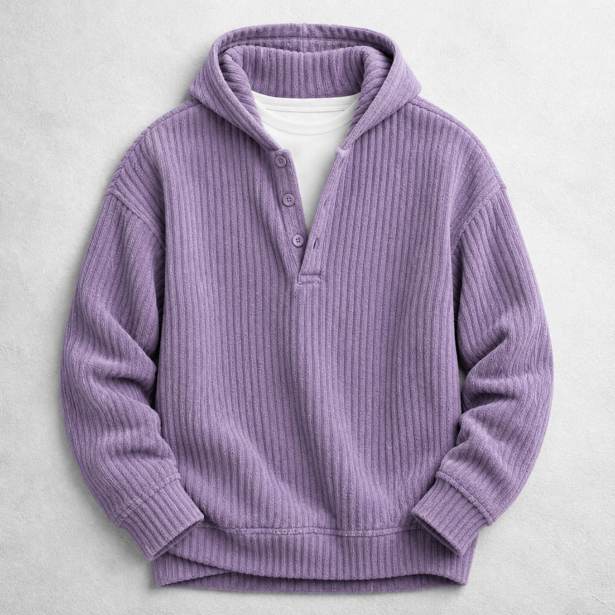 Sudadera con capucha de pana Carlton