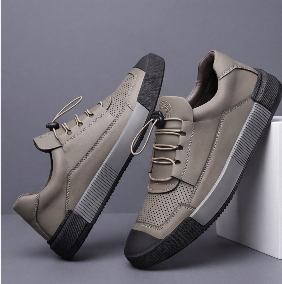 Sterling Genuine Leather Sneakers