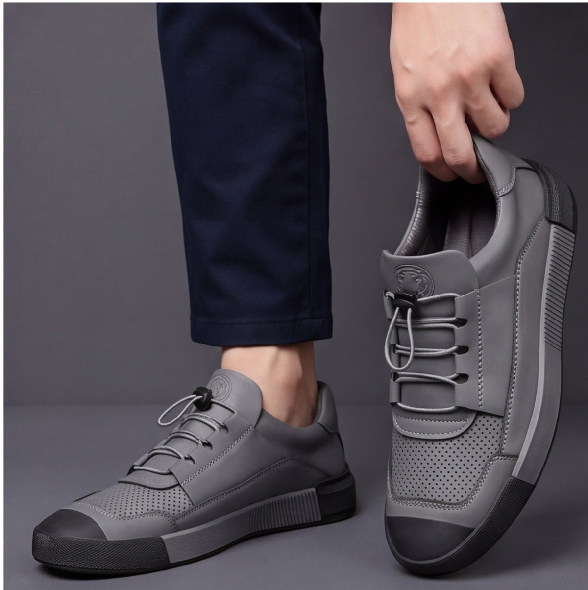 Sterling Genuine Leather Sneakers