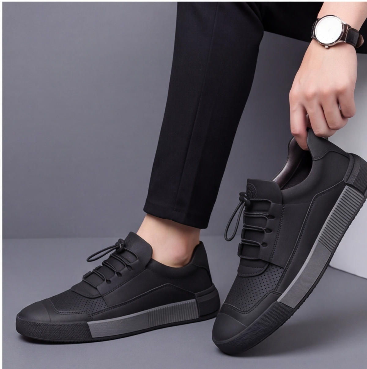 Sterling Genuine Leather Sneakers